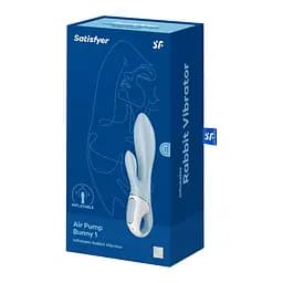 Вібратор Satisfyer Air Pump Bunny 1 - мініатюра 1