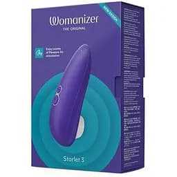 Вакуумний кліторальний стимулятор Womanizer Starlet 3 Indigo - мініатюра 2