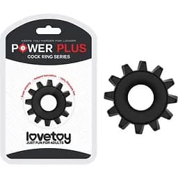 Ерекційне кільце Lovetoy Power Plus Cock Ring Series 4.5 см чорний