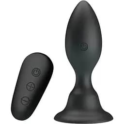 Анальная пробка MR Play Vibrating Anal Plug 10.8 см (черный)