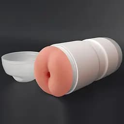 Мастурбатор Lovetoy Sex In A Can Anus Stamina Tunnel з вібрацією тілесний - мініатюра 5