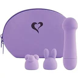 Вібратор для клітора FeelzToys Mister Bunny 13.5 см фіолетовий