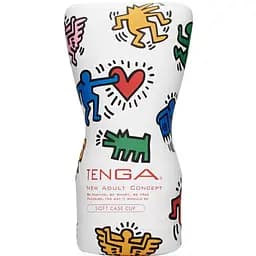 Мастурбатор Tenga Keith Haring Soft Case Cup мягкая подушечка (4821002029815)