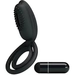 Ерекційне кільце Pretty Love Esther 10.5 см чорний