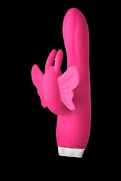 Вібратор кролик Dream Toys Flirts Butterfly Vibrator Pink