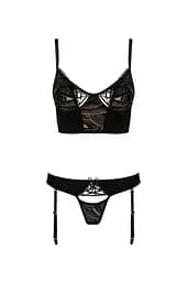 Сексуальний комплект Casmir Lara XXL/XXXL чорний - мініатюра 3