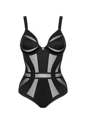 Боді Obsessive Chic Amoria XS/S чорний - мініатюра 5