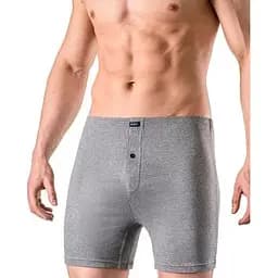 Труси-шорти чоловічі Key MXC 126 3-4XL меланжеві 3XL