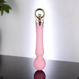 Вібромасажер із підігрівом Zalo Sweet Magic Confidence Wand Fairy Pink - мініатюра 2