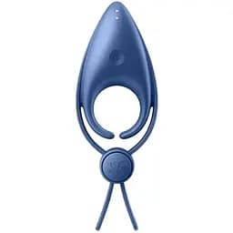 Эрекционное виброкольцо ласо с регулировкой размера Satisfyer Sniper Blue