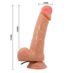 Вібратор BAILE- BARBARA Ken 8,3 Real Body BW-008015R 96974 - мініатюра 6