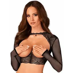 Топ Obsessive Mibelia M/L чорний