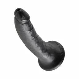 Фалоімітатор King Cock 7 Inch 18 см чорний - мініатюра 2