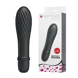 Вібратор Pretty Love Solomon Vibrator Black - мініатюра 1