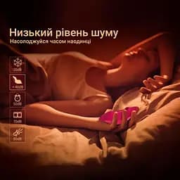 Смарт-вібратор вакуумний JOS pimpit для жінок силіконовий 18 режимів 88 мм рожевий - мініатюра 8