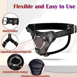 Трусики для страпона универсальные со сменными колечками для любого фалоимитатора с присоской.