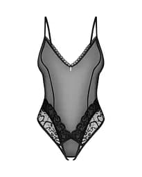 Боді Obsessive Blomentis XL/2XL чорний - мініатюра 6
