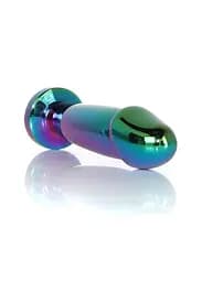 Анальна металева пробка Plug-Jewellery Multicolour Penis PLUG- Clear S Boss Series 64-00141 100350 - мініатюра 4