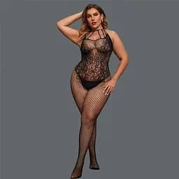 Бодістокінг сексуальний з відкритим доступом та відкритою спиною L-XXL