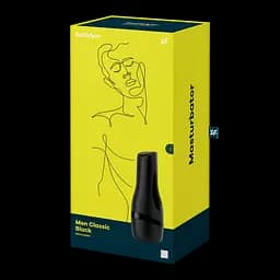 Мастурбатор Satisfyer Men Classic чорний - мініатюра 5