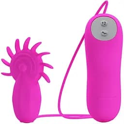 Вибратор для клитора Pretty Love Boris 7.5 см розовый