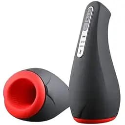 Мастурбатор Otouch Airturn 1 с вибрацией черный