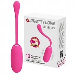 Віброяйце рожеве Pretty Love Julius - мініатюра 1