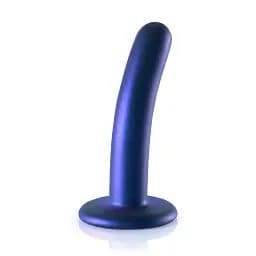 Фалоімітатор Ouch! Smooth G-Spot Dildo 5'' 12.4 см (синій) - мініатюра 11