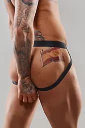 Труси Regnes Fetish Planet Jockstraps M червоний-чорний - мініатюра 2