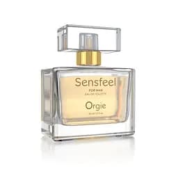 Чоловіча туалетна вода Sensfeel + афродизіак, 50 мл ефективна феромон-технологія Orgie (Бразилія-Португалія)