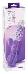 Гелевий вібратор Vision Butterfly Purple для жінок Orion 582077 17457 - мініатюра 2