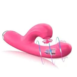 Вібратор з 20 режимами стимуляції клітора і точки G USB 21,3 см Червоний