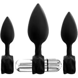 Набір анальних вібропробок Bathmate Anal Training Plugs Vibe