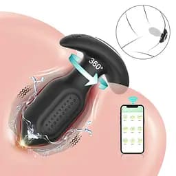 Анальна пробка - Vibrating Anal Plug, APP - мініатюра 7