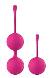 Вагінальні кульки Pleasure Balls & Eggs Duo Ball Set - мініатюра 3