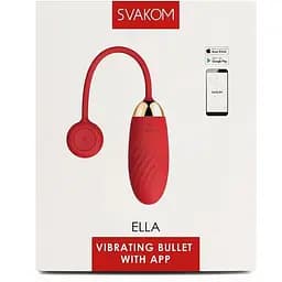 Віброяйце Svakom Ella Red - мініатюра 8