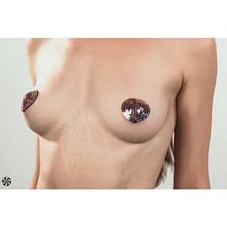 Наклейки з паєтками Lola games Boss Pasties Burlesque Rand 2 шт. рожевий - мініатюра 3