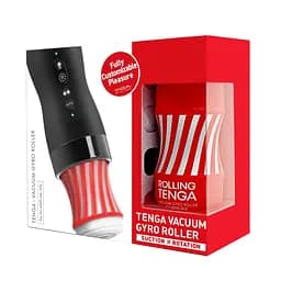 Автоматичний мастурбатор Tenga VACUUM GYRO ROLLER - мініатюра 3