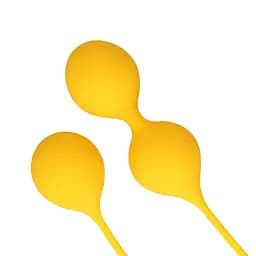 Набір вагінальних кульок Loveline Silicone Kegel Balls Training Set Carambola - мініатюра 5