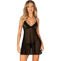 Пеньюар и трусики Obsessive Latinesa babydoll & thong M/L