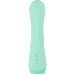 Мінівібратор-кролик Cuties Mini Vibrator Green - мініатюра 3