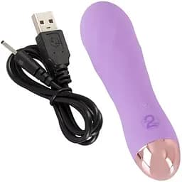 Мінівібратор Cuties Mini Vibrator Purple - мініатюра 3
