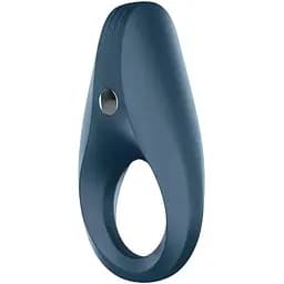 Эрекционное кольцо с вибрацией Satisfyer Rocket Ring 7.5 см синий