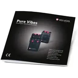 Електростимулятор Mystim Pure Vibes, 2 канали, 3 програми, механічні перемикачі - мініатюра 4