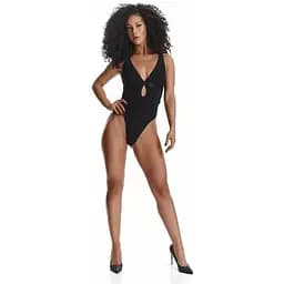 Боді Demoniq LadyX Gracia XL чорний