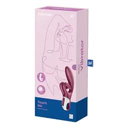 Вібратор-кролик Satisfyer Touch Me Red, подвійний відросток, 3 потужні мотори Satisfyer SO7776 94166 - мініатюра 3