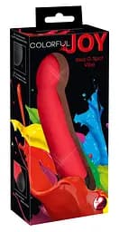 Силіконовий вібратор Colorful Joy Red G-Spot Vibe Orion 42-05875670000 19101 - мініатюра 4