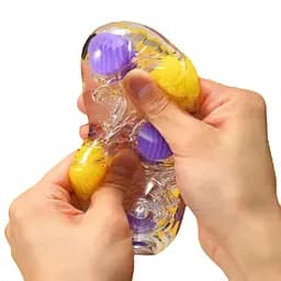 Мастурбатор Tenga Bobble Magic Marbles, унікальна стимуляція рухомими чарівними кулями - мініатюра 2