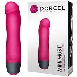 Вибратор для клитора и точки G Dorcel Mini Must Magenta 12.5 см розовый