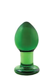 Скляна пробка Ns Novelties Crystal Medium Green